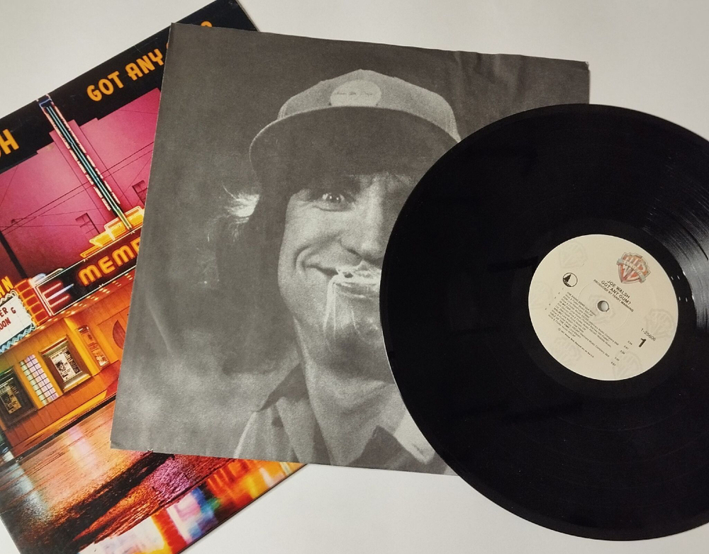 Винтажная виниловая пластинка LP Joe Walsh Got Any Gum (USA 1987)