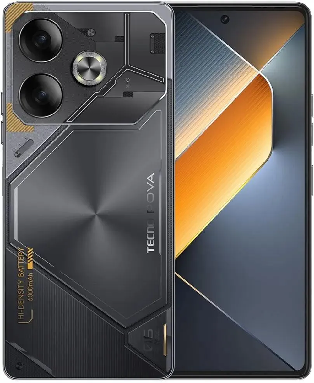 Смартфон TECNO POVA 6 8/256GB Meteorite Gray