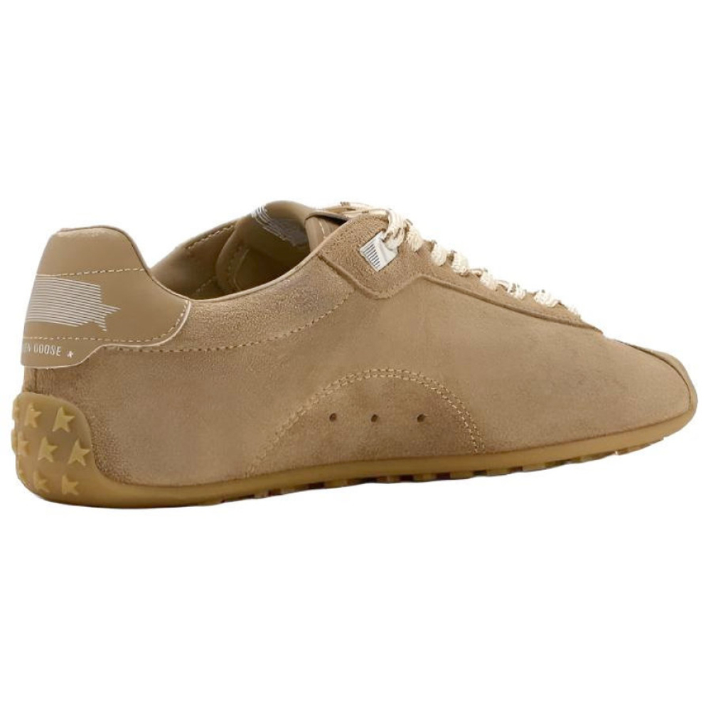 Женские Golden Goose Marathon Speed with Tobacco Suede Upper and Silver Star