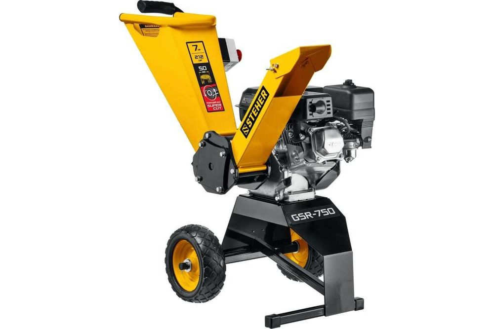 Измельчитель садовый бензиновый STEHER GSR-750