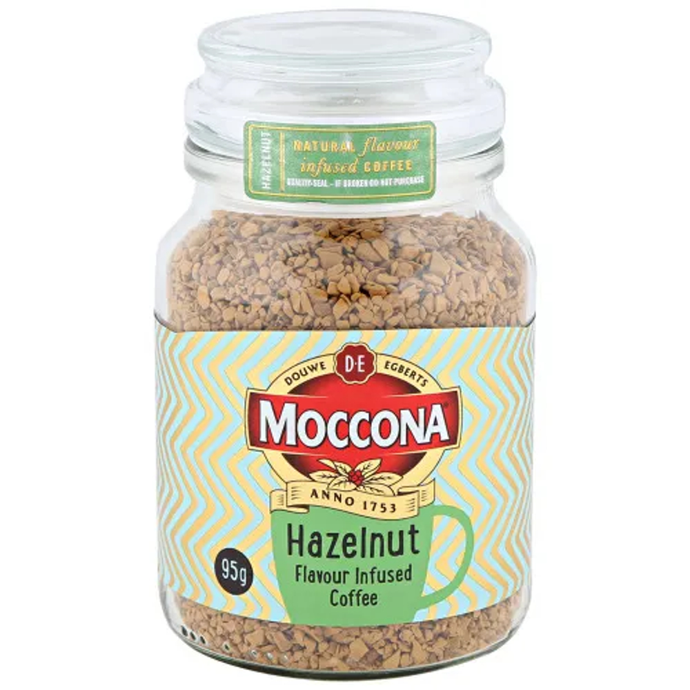 купить Кофе растворимый Moccona Hazelnut, 95 г стеклянная банка (Моккона)