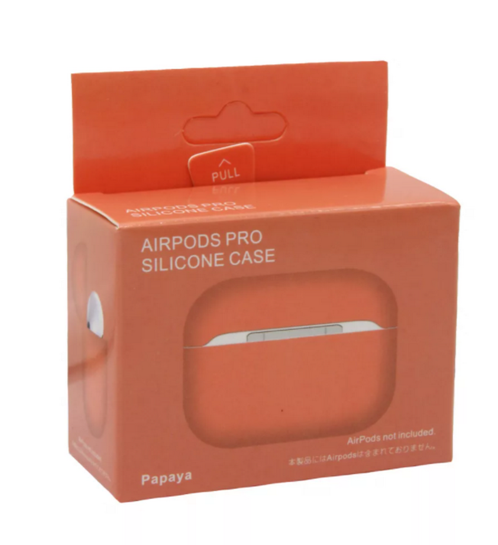 Чехол для AirPods Pro Slim (папая)