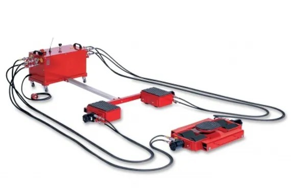 Гидравлическая приводная тележка PTS20 грузоподьемностью 20 тонн, GKS-Perfekt