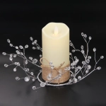 Декоративное украшение «Изысканный блеск» d-10 см, Серебро