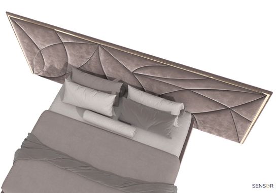 Кровать Кампанелла с широким изголовьем