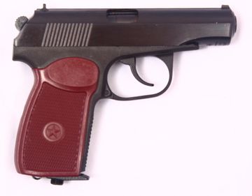 Пистолет МР-654К-20 газобаллонный пневматический калибра 4,5 мм