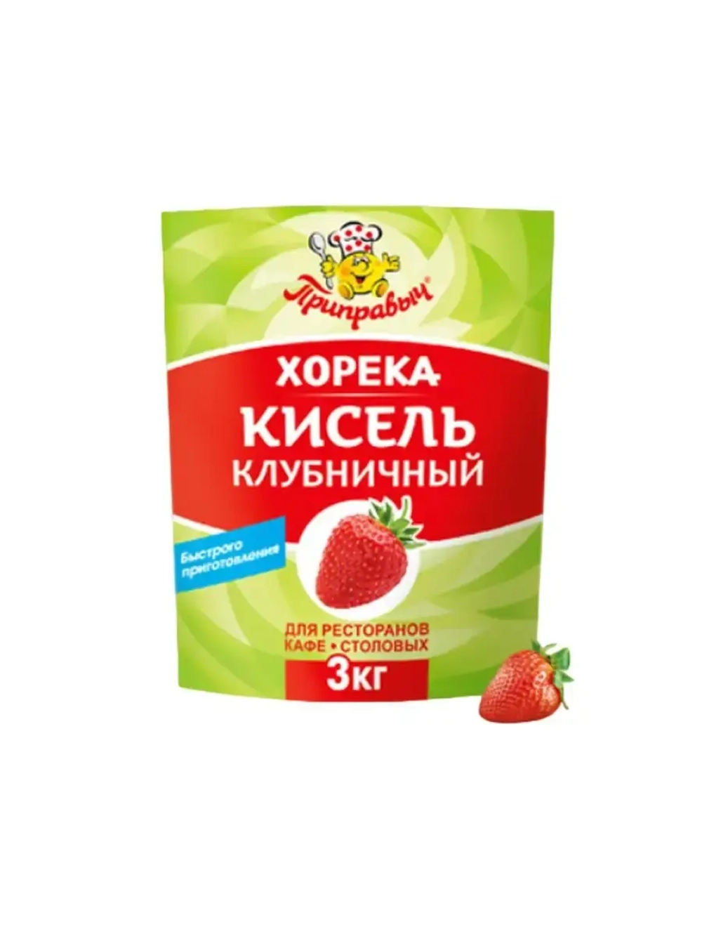 Кисель клубничный 3кг