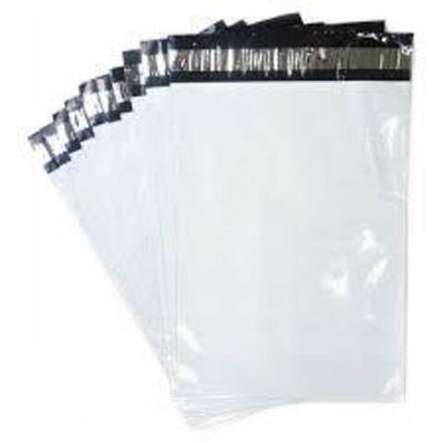 Пакет курьерский белый 340*460*40мм без кармана (уп500шт)