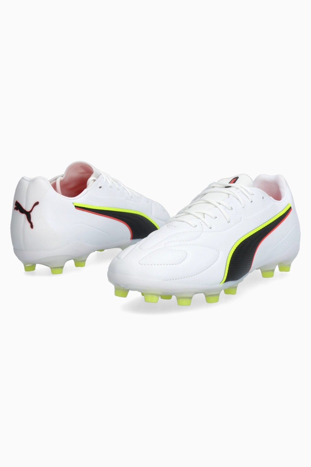 Бутсы Puma King 20 Match FG/AG - белый