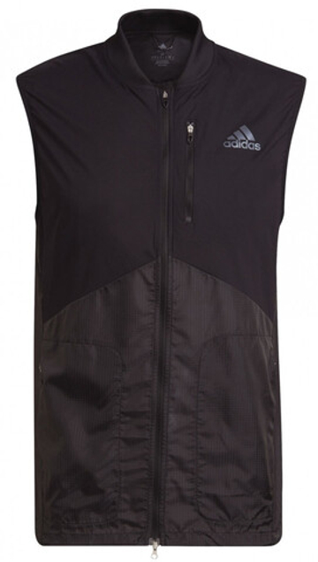 Мужская теннисная жилетка Adidas Adizero Vest - черный