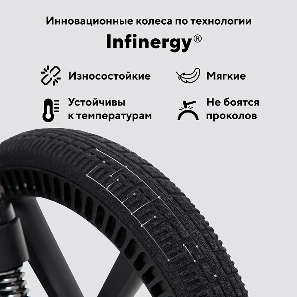 Детская коляска Rant Falcon Soft Therm 2 в 1 Black