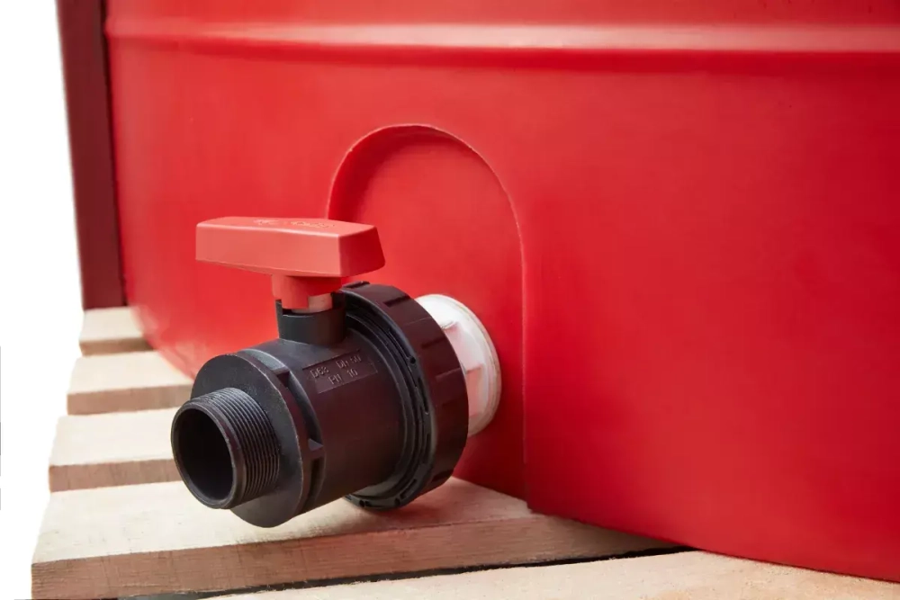 Кассета для перевозки ЖКУ 1*4500 Пластерра PT KAS 4500 л. (5000 л.) вертикальный (2080x2080x1930см;красный) - арт.561538