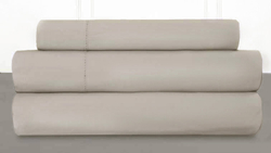 Постельное белье 2 спальное евро Kamasana Saten Biege бежевое
