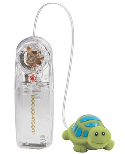 Вибро-стимулятор для клитора в форме черепашки