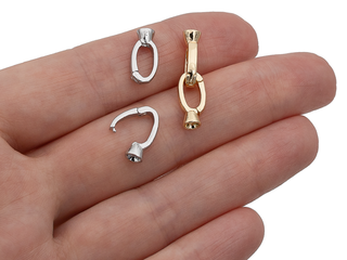 Замок для украшений (два элемента)