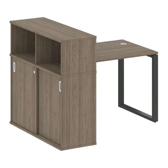 Метал Систем Стол письменный с шкафом-купе на О-образном м/к БО.РС-СШК-3.1 Т