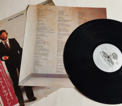 Винтажная виниловая пластинка LP Eric Clapton Money And Cigarettes (Japan 1983) (Obi Copy)