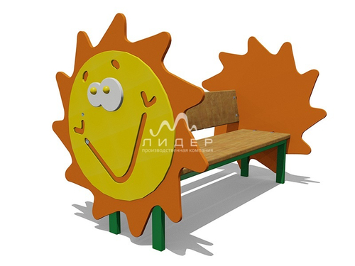 Скамейка детская “Солнышко”