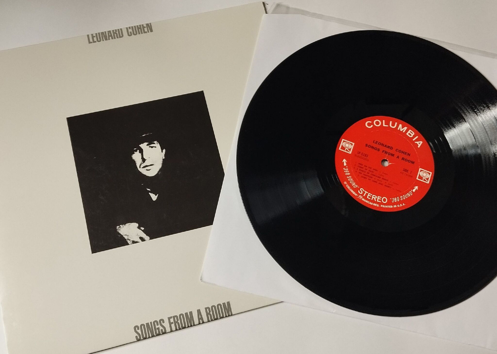 Винтажная виниловая пластинка LP Leonard Cohen Songs From A Room (USA 2009)