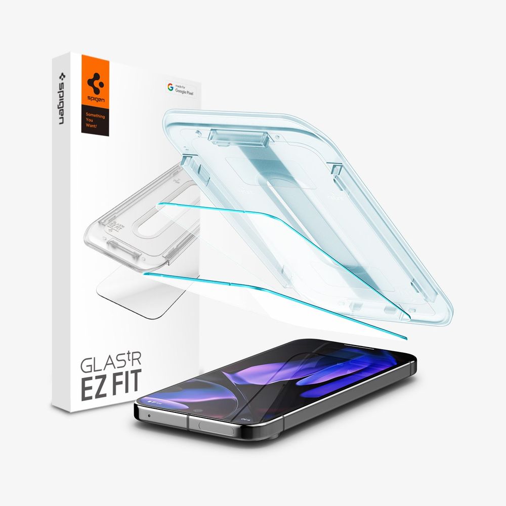 Стекло  Spigen GLAS.TR ”EZ FIT” 2-PACK GOOGLE PIXEL 9 PRO XL / Pixel 10 Pro XL CLEAR