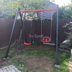 Монтаж уличных качелей Sv Sport
