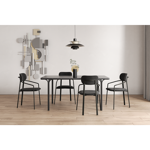 Стул Ror, Round, черный