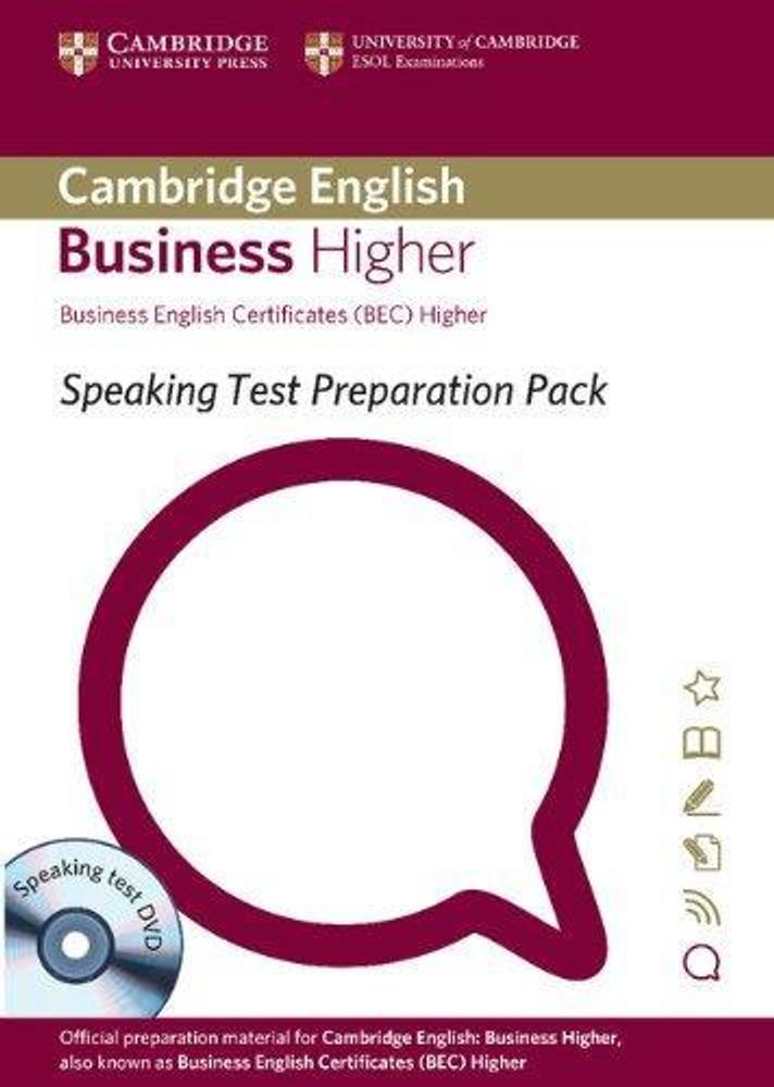 BEC Speaking Test Preparation Pk Higher Bk +DD