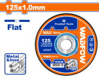 Диск отрезной 125х1х22.2 мм (100/400) WADFOW WAC1351