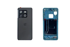 Комплект задняя крышка и рамка для Oneplus 10 Pro черная (Volcanic Black)