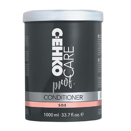Кондиционер для осветленных обесцвеченных и вьющихся волос CEHKO Care prof SOS Conditioner 1000мл