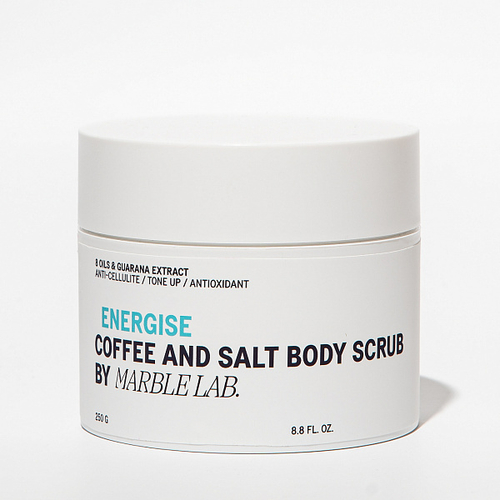 Marble Lab Антицеллюлитный кофейный скраб для тела - Body Scrub Coffee and Salt Energise ,250 мл