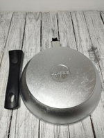 Сковорода 220/50мм съемная ручка без крышки с222