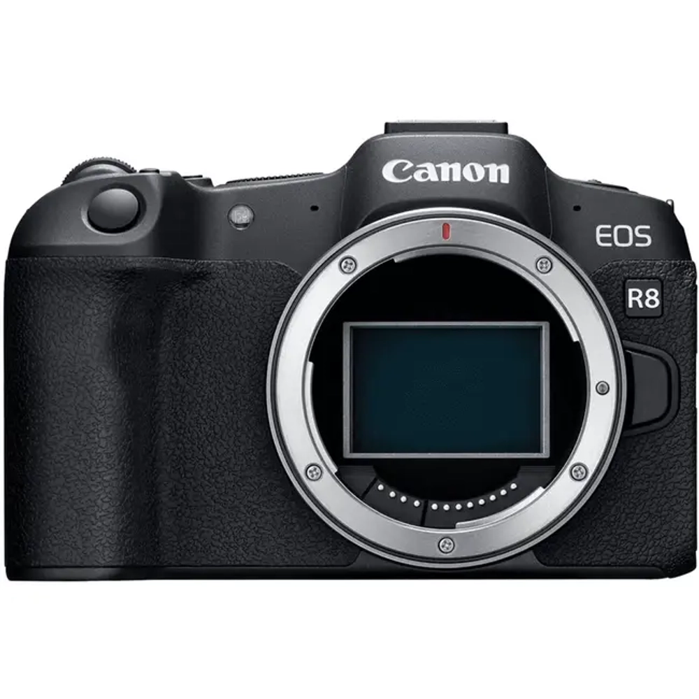 Фотоаппарат Canon EOS R8 Body, беззеркальный, черный, 24,2 Mpx, CMOS 22.3х14.8 мм, UHD 4K, экран 3.0" поворотный, Li-ion