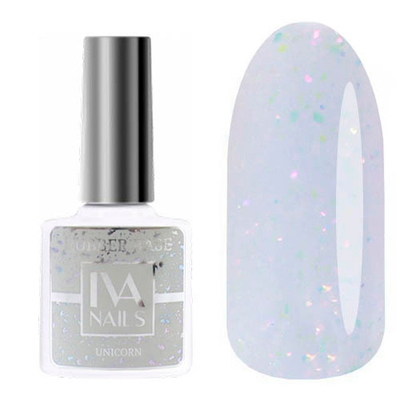 IVA nails Rubber base UNICORN №1 8 ml
