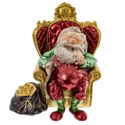 GAEM Фигурка декоративная "Дед Мороз", L15 W12,5 H15,5 см