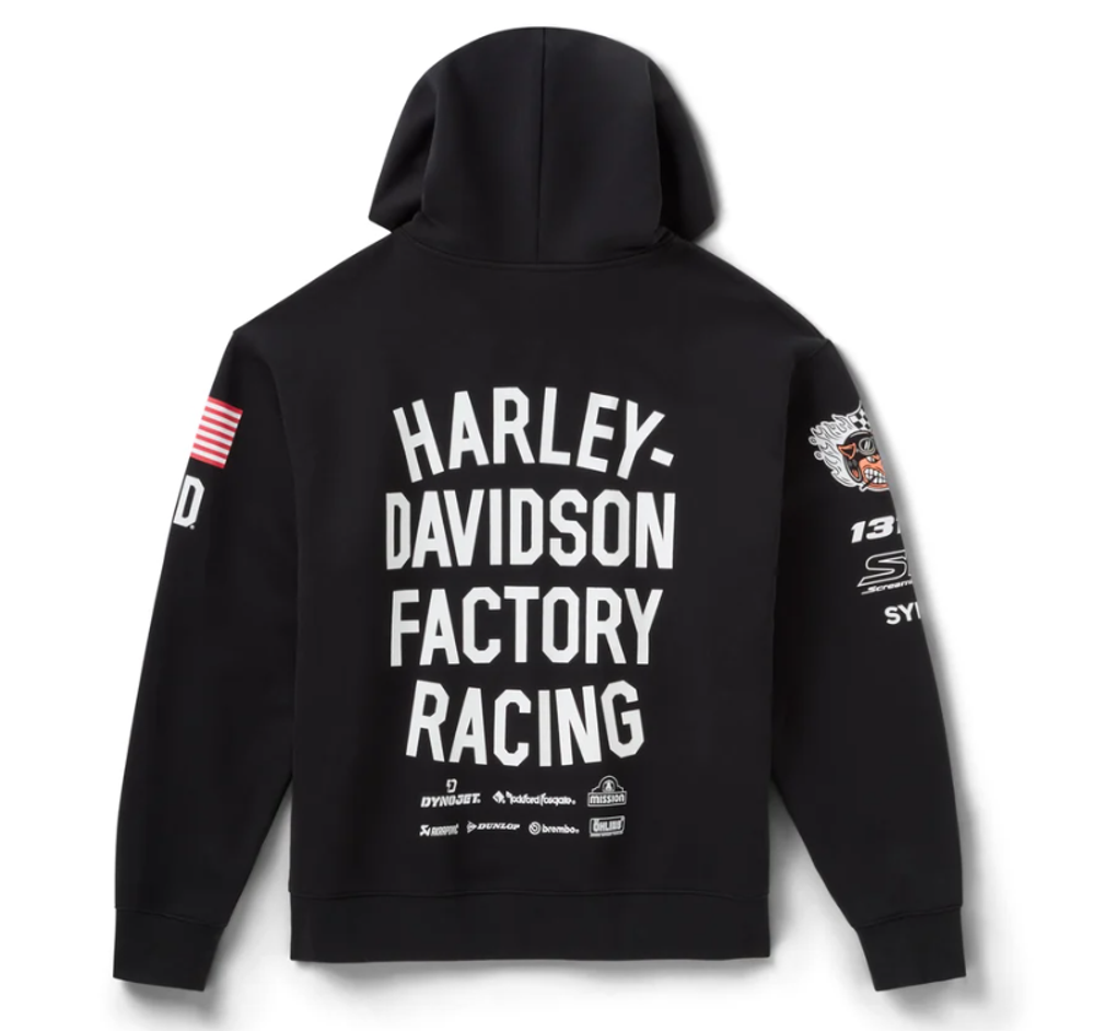 96859-25VX Лимитированная коллекция Harley-Davidson® Factory Racing Team - толстовка