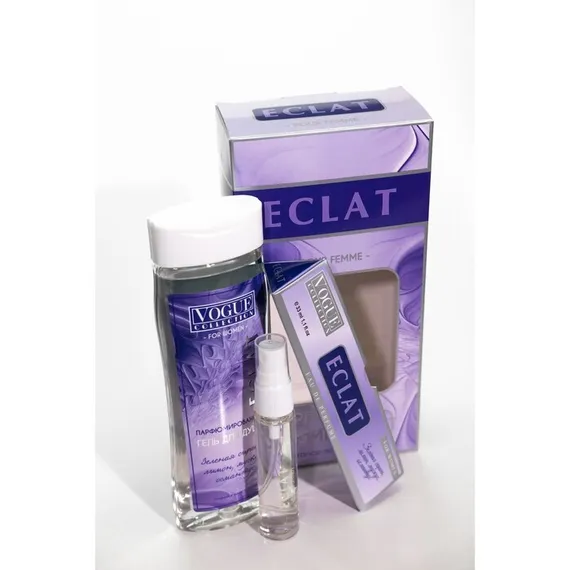 Подарочный набор женский Eclat for women, гель для душа 250 мл, парфюмерная вода 30 мл