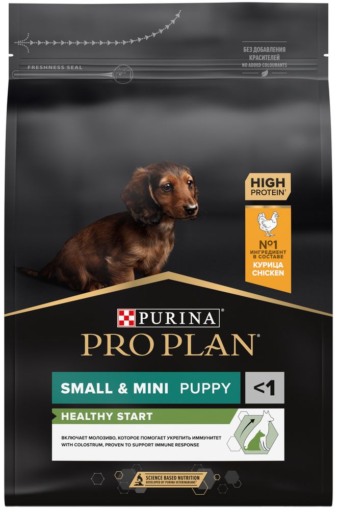 ProPlan 700г Puppy Small &amp; Mini Healthy Start Сухой корм для щенков малых пород Курица