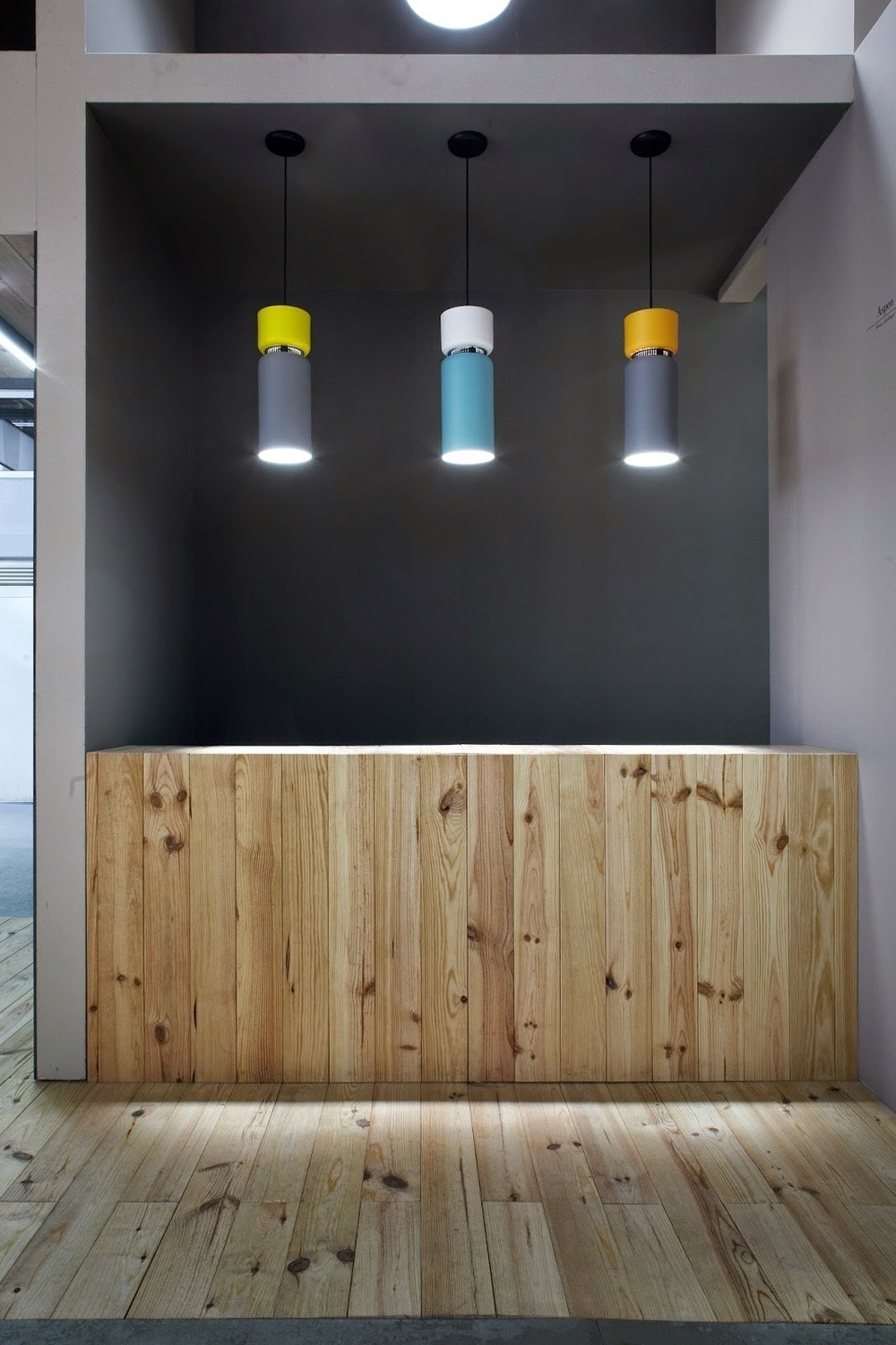 Pendant design lamp  ASPEN S40 by B.Lux (White+Green)