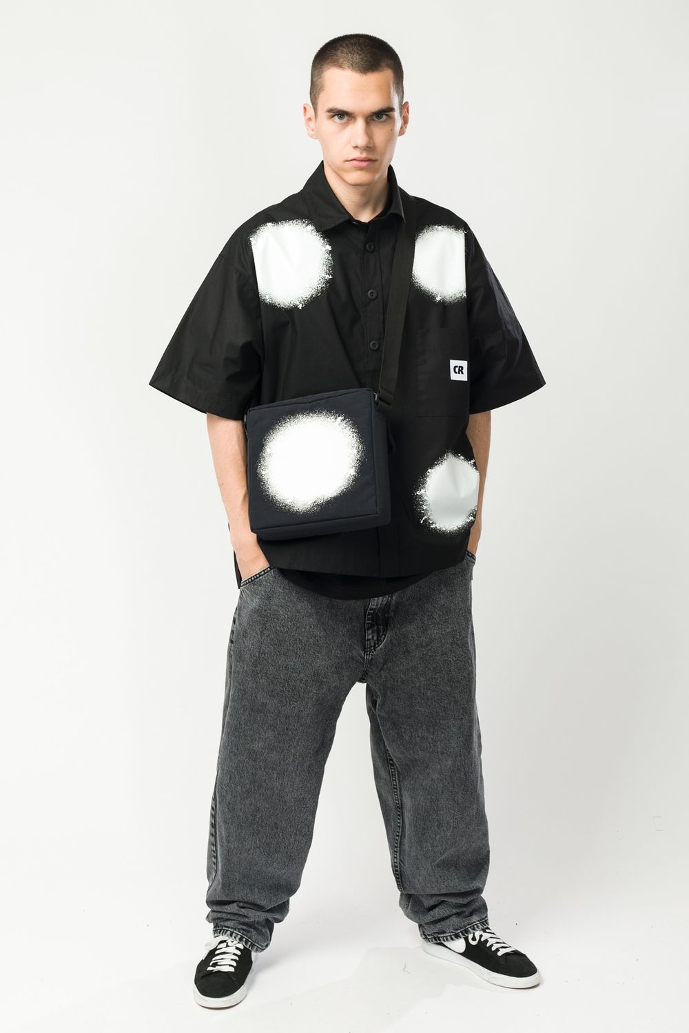 Купить Рубашка Codered Cutty Shirt черная Рубашка Codered Cutty Shirt черная