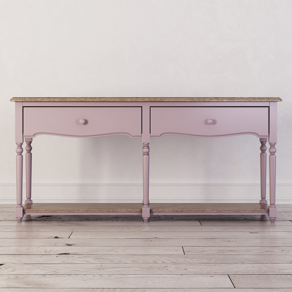 Консоль с 2-я ящиками и полкой Leblanc