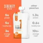 Serenity Kids, Фермерская индейка с бататом, тыквой и свеклой, для детей от 6 месяцев, 99 г (3,5 унции)