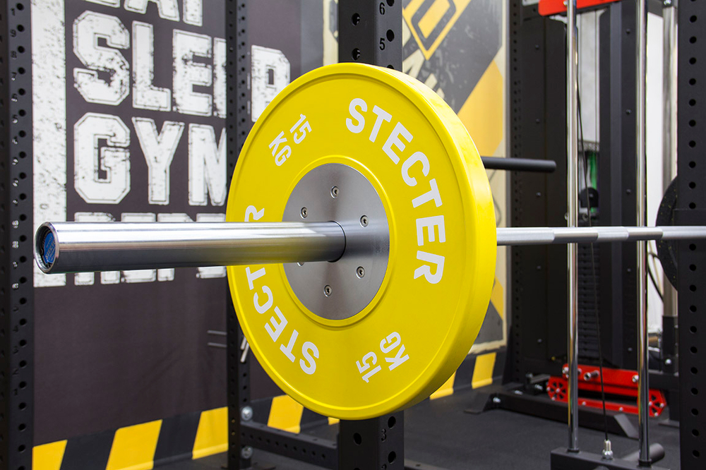 Диск соревновательный 15 кг (желтый)