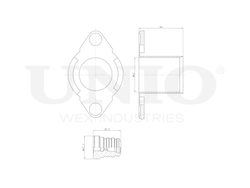 Комплект пыльник и отбойник UNIO DUC-50058