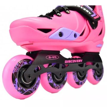Детские роликовые коньки Micro Discovery Pink
