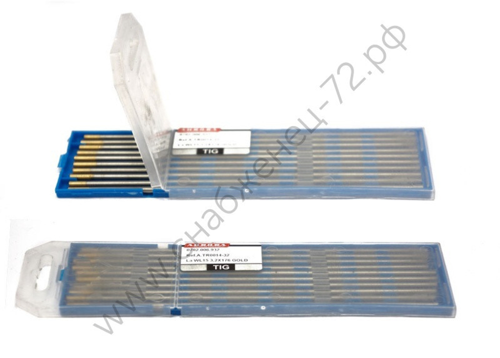 Вольфрамовый электрод WL-15 d.4.0x175mm GOLD