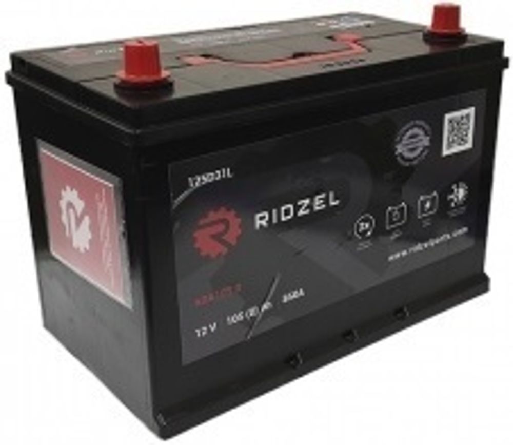 RIDZEL Asia 6СТ- 68 ( 75D23 ) аккумулятор