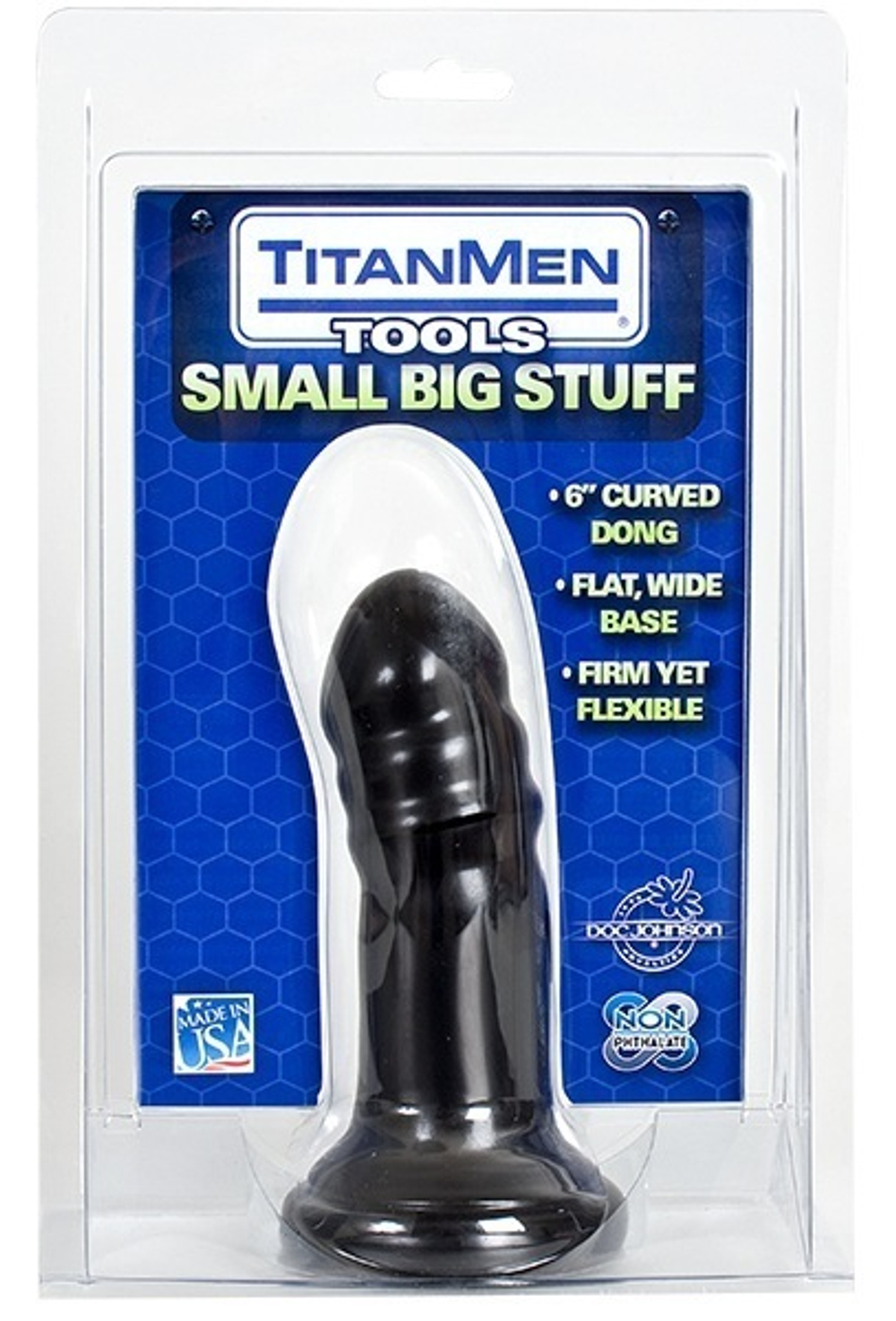 Черный фаллоимитатор SMALL BIG STUFF