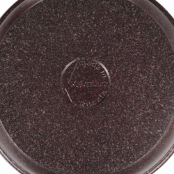 Кастрюля-жаровня алюминий, антиприг, 3 л, с крыш, Kukmara, Granit Ultra, жга31а, красн