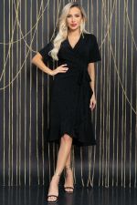 Платье Полина (мерцающий черный) П11779 LT Collection